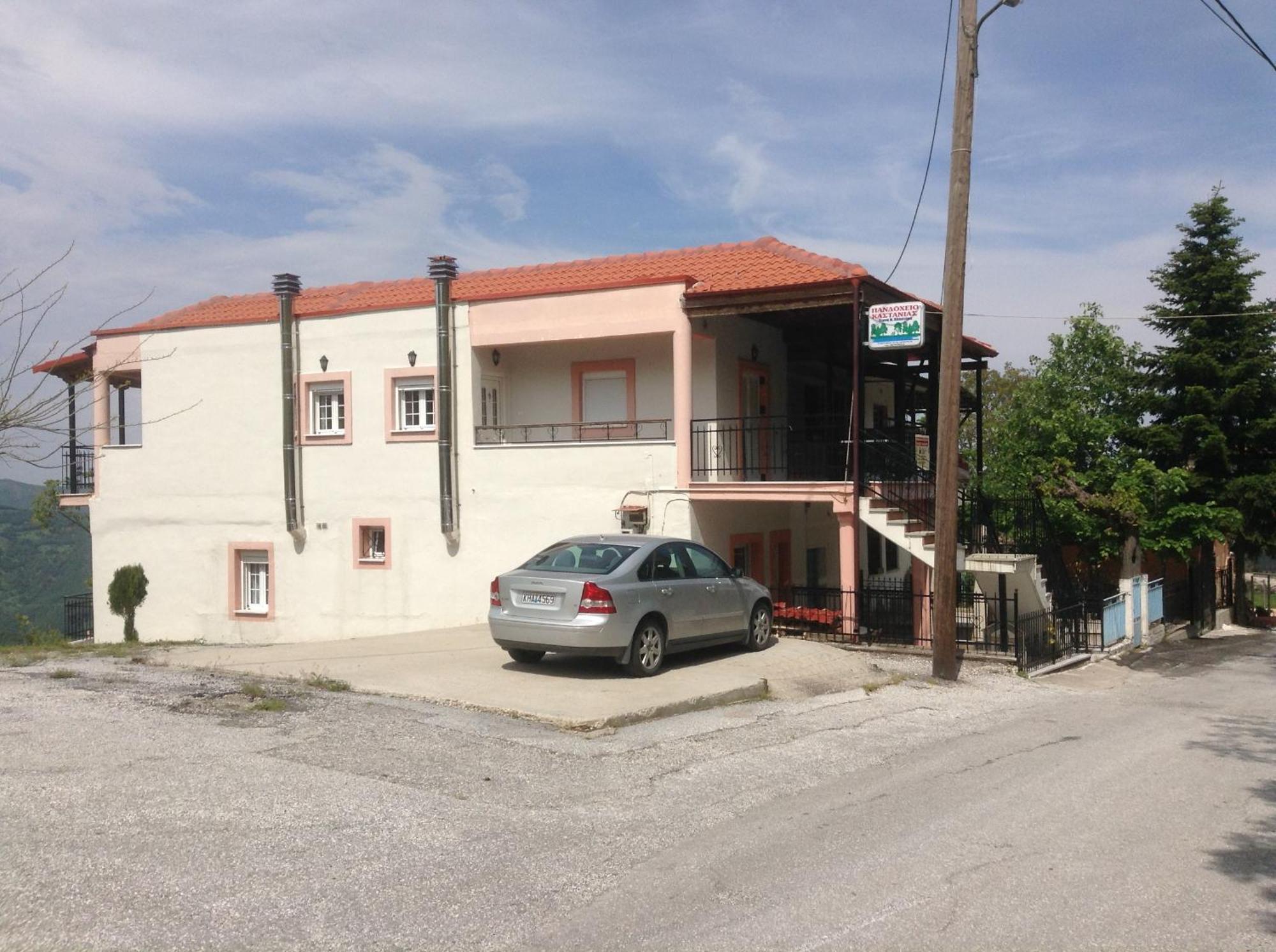 Hotel Πανδοχείο Λίμνης Πλαστήρα Kastanéa Exterior foto